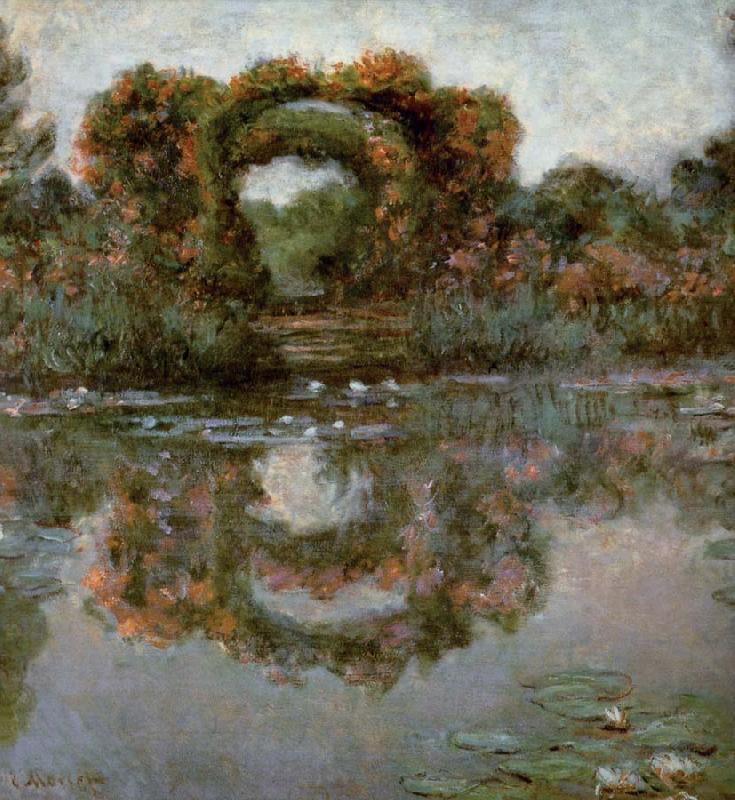 Claude Monet Flowering Arches,Giverny oil painting picture